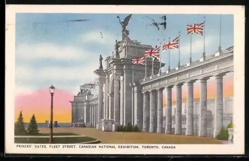 AK Toronto, Canadian National Exhibition, Princes Gate, Fleet Street