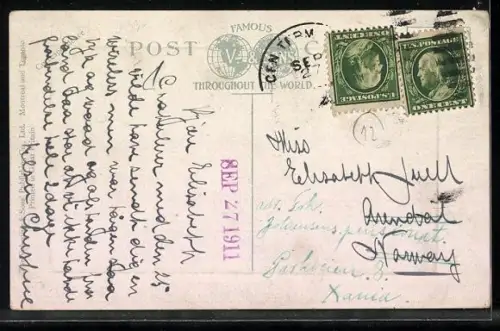 AK Montreal, View of Dominion Square