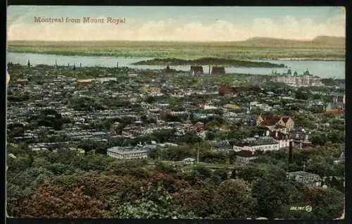 AK Montreal, View of the city as seen from Mount Royal