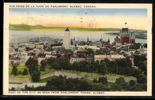 AK Quebec, Part of the city as seen from Parliament Tower