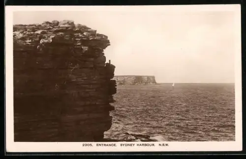 AK Sydney /N. S. W., Entrance of Sydney Harbour