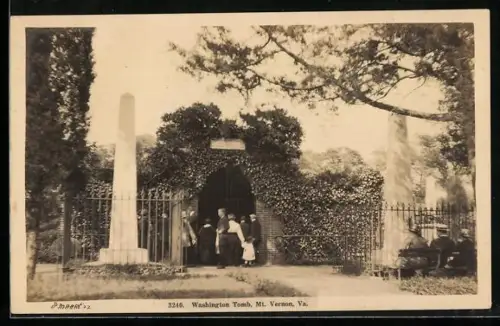 AK Mt. Vernon, VA, Washington Tomb