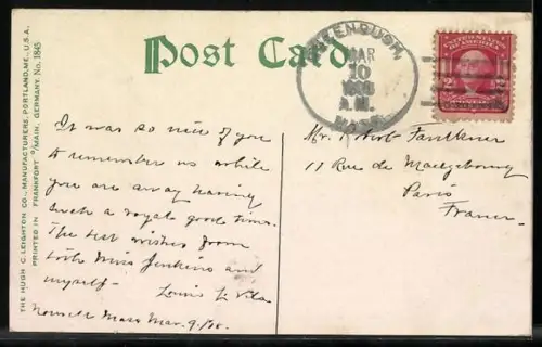 AK Boston, MA, State House and Hooker Monument