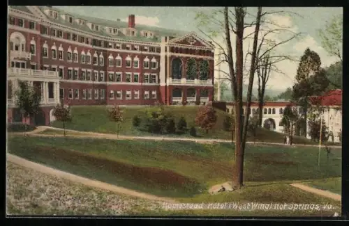 AK Hot Springs, VA, Homestead Hotel, West Wing