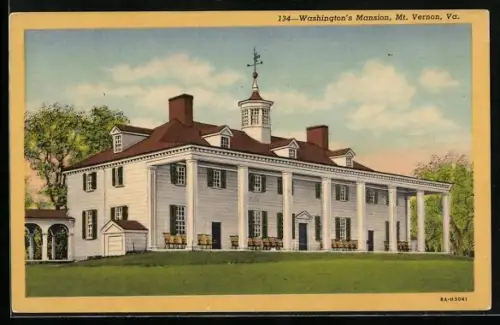 AK Mt. Vernon, VA, Washington`s Mansion