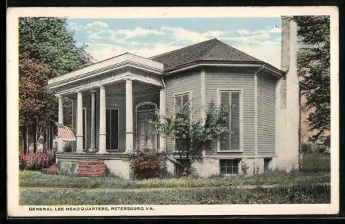 AK Petersburg, VA, General Lee Headquarters