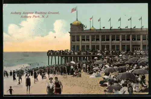 AK Asbury Park, NJ, Asbury Avenue Bathing Ground