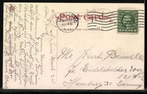 AK St. Louis, MO, Broadway at night