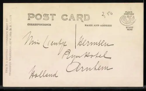 AK New York, NY, Looking down Broadway from the Times Square Tower