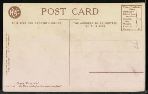 AK Ocean Park, CA, Auditorium and Beach