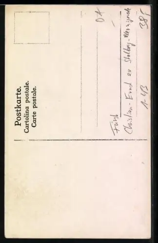 AK Fürst Christian-Ernst zu Stolberg-Wernigerode in Husaren-Uniform