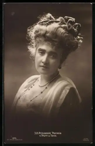 AK Prinzessin Theresia von Thurn & Taxis