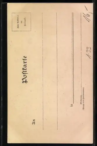 Künstler-AK Portrait von Siegfried Wagner