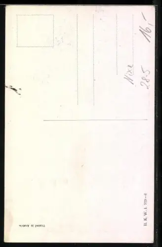 AK Nixe spielt mit Forellen im Wasser