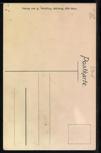 AK Stolberger Fürsten Christian-Ernst zu Stolberg-Wernigerode und Wolff-Heinrich zu Stolberg-Stolberg