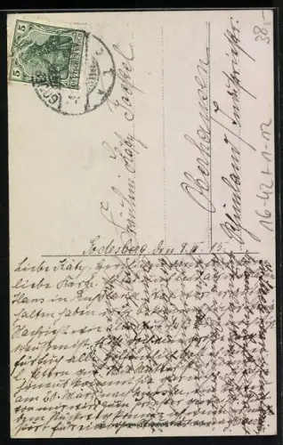 AK Kronprinz Georg von Sachsen in Uniform