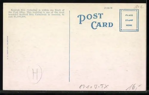 AK San Antonio, TX, Scottish Rite Cathedral