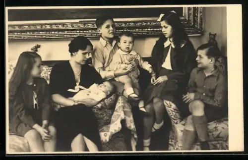 AK Die Familie des Grossherzogs von Oldenburg