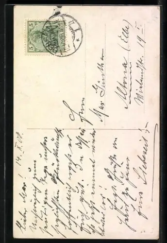 AK Herzogin-Mutter Antoinette von Anhalt 1838-1908