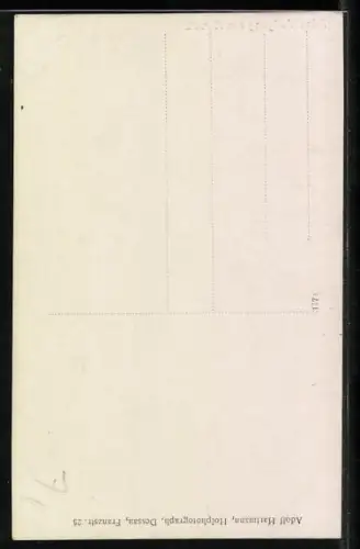 AK Prinz Wolfgang von Anhalt als Kind