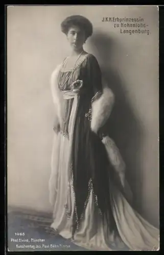 AK Erbprinzessin zu Hohenlohe-Langenburg
