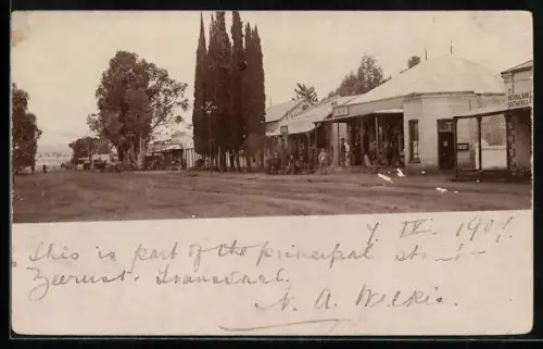 Foto-AK Zeerust, National Bank of South America