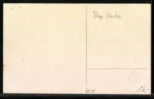 AK Porto de Praia, Matrosen im Dorf