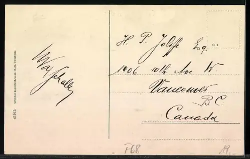 AK Mülhausen i. Els., Techn. Lehrlingsschule, Gasthaus J. Wagner