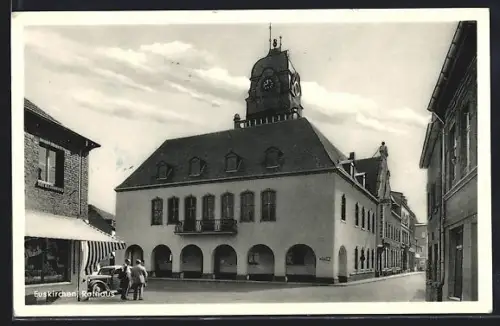 AK Euskirchen, Geschäft und Sparkasse am Rathaus