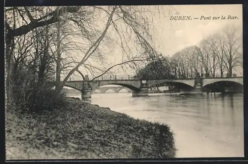 AK Duren, Pont sur la Roer