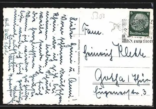 AK Bad Godesberg, Ansichten von Drachenfels, Siebengebirge, Ruine der Godesburg u. Rheinpartie