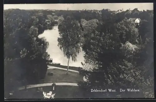 AK Zehlendorf, Vogelperspektive auf den Waldsee