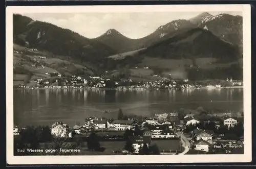 AK Bad Wiessee, Totale des Ortes gegen Tegernsee