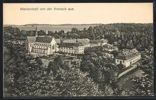 AK Marienstatt, Panoramablick von der Vroneck