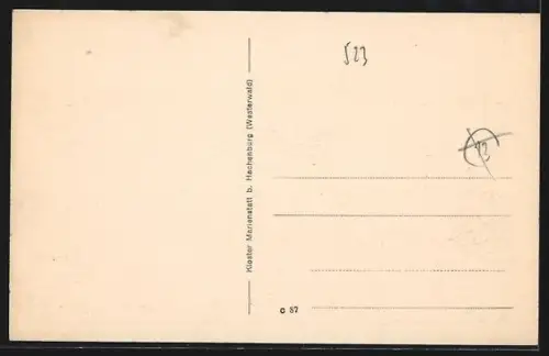 AK Marienstatt, Panoramablick von der Vroneck