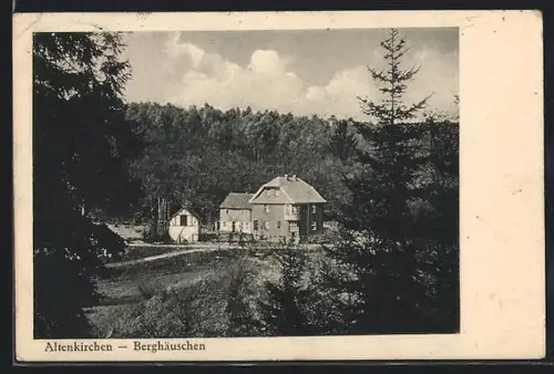 AK Altenkirchen /Westerw., Gasthaus Waldhaus Johannisberg, Inh. Jul. Block