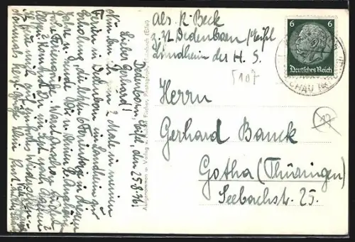 AK Einruhr-Pleushütte / Eifel, Totalansicht aus der Vogelschau