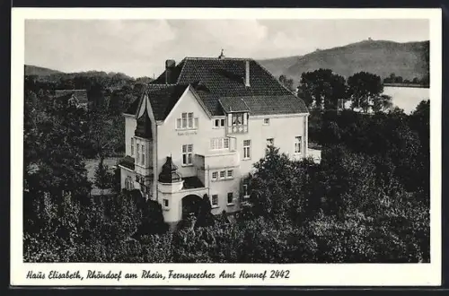 AK Rhöndorf, Hotel-Landhaus Steffes