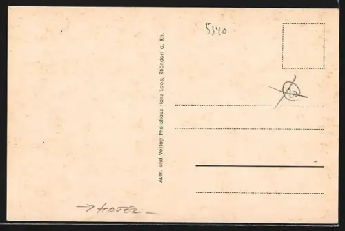 AK Rhöndorf, Hotel-Landhaus Steffes