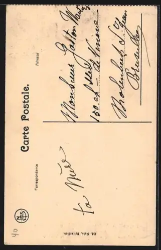 AK Gand, Exposition Universelle et Internationale 1913, Colonies francaises, Pavillon de la Tunisie, Ausstellung