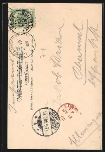 AK Liége, Exposition de Liége, Entrée principale des Halles, Ausstellung