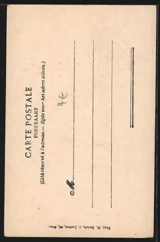 AK Liége, Exposition de Liége, Détails d`architecture du palais de l`art ancien, Ausstellung