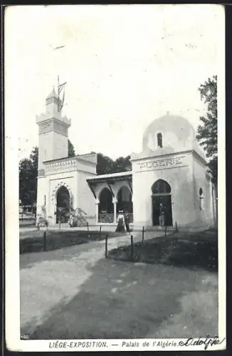 AK Liege, Exposition, Palais de l'Algerie