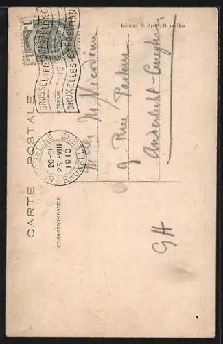 AK Liége, Exposition Universelle de Liége 1910, Palais de la Ville de Liége, Ausstellung