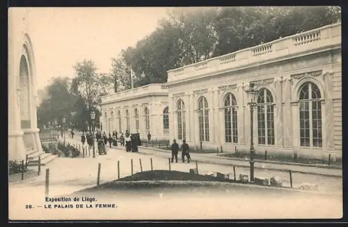 AK Liége, Exposition, Le Palais de la Femme