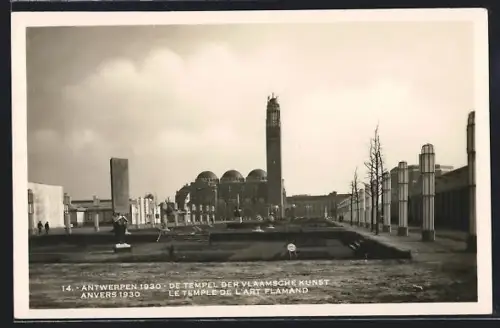 AK Anvers / Antwerpen, Exposition internationale 1930, Tempel der flämischen Kunst