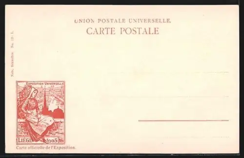 AK Liége, Exposition Universelle 1905, Ferme Westphalienne, Panorama