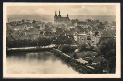 AK Dux, Blick auf den Park