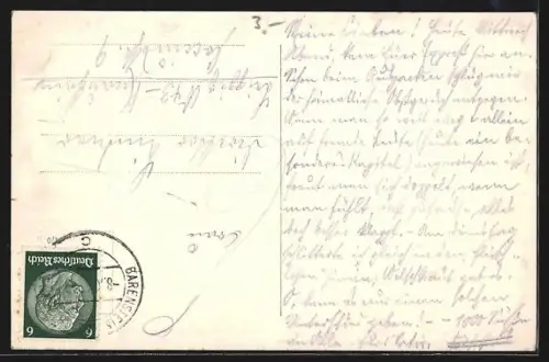 AK Weipert /Obererzgebirge, Berg Bärenstein vom Ort aus gesehen