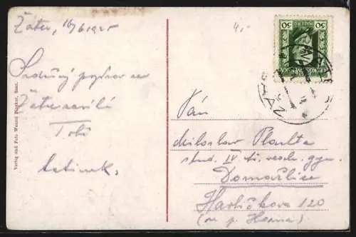 AK Saaz, Partie am Egersteeg